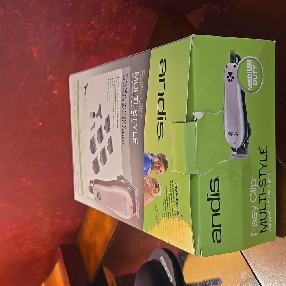 Andis Easy Clip Multi-Style Adjustable Blade Clipper 10 Piece Kit - See Video - Picture 8 of 9